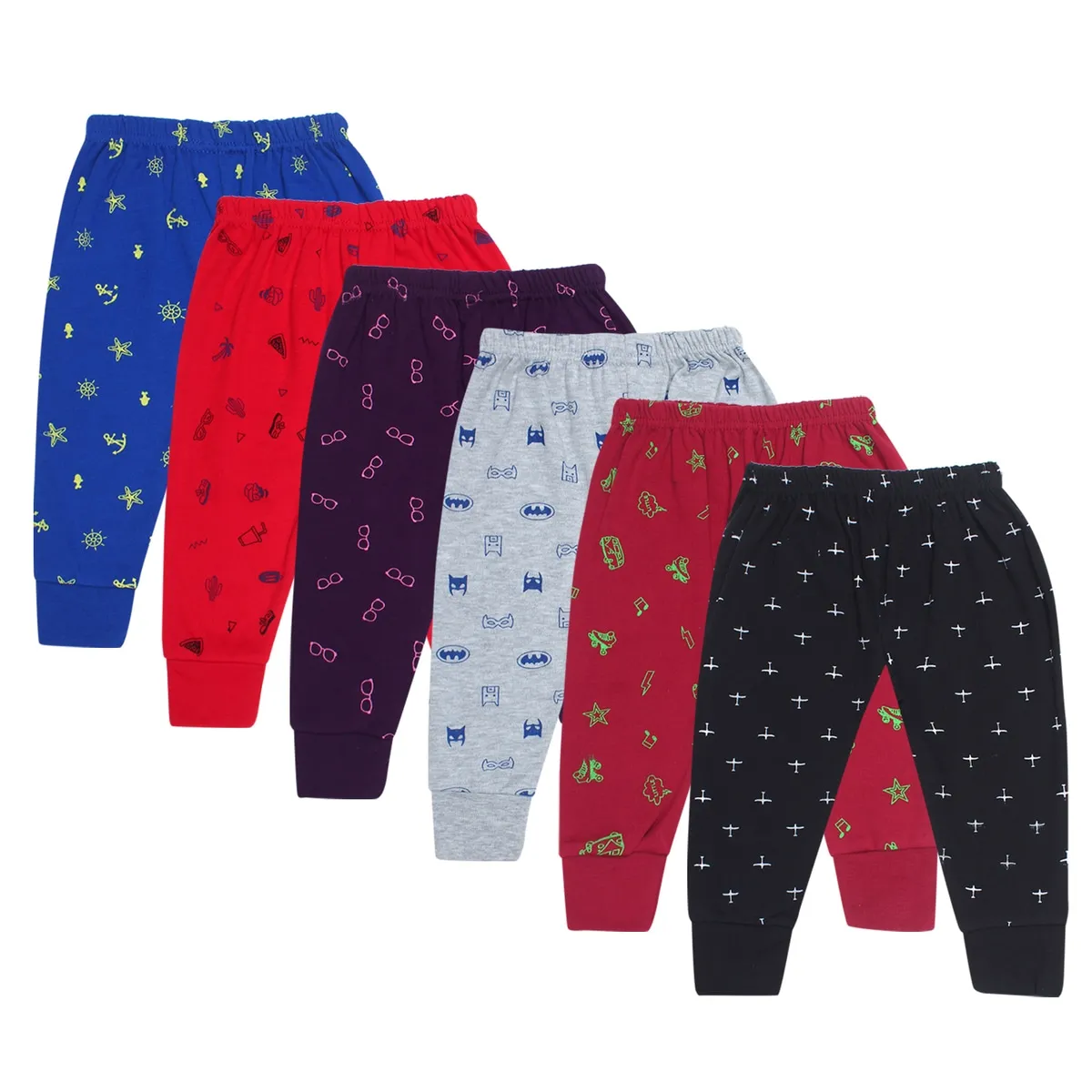 Dark Bulbul Printed Kids Cotton Pajama Pants Wholesale