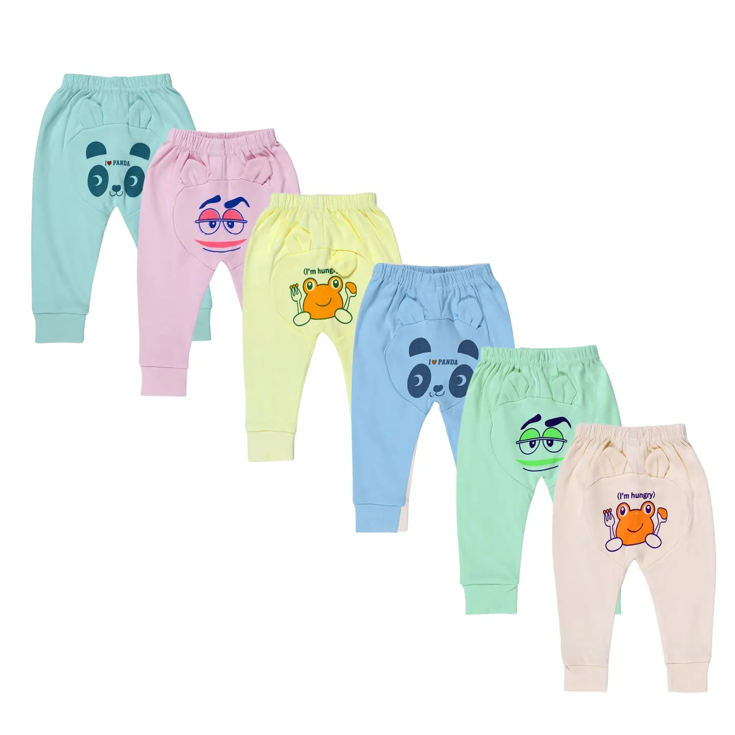 Face Print Kids Cotton Pajama Pants 0-5 Years Wholesale